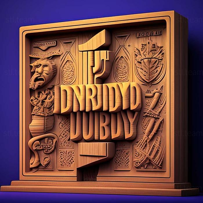 3D model Jeopardy Junior Edition game (STL)